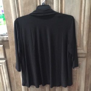 New Black Color Very Dressy Tank Top With Coverup